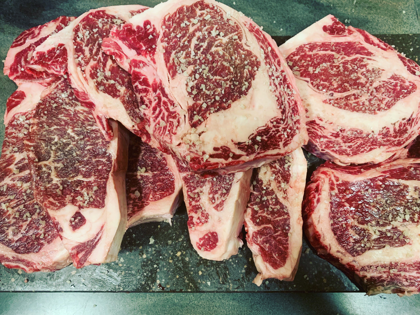 Wagyu New York and Ribeye Steaks